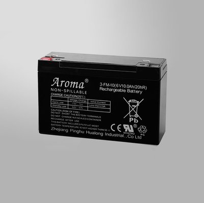 Акумулятор Aroma 6v 10ah 20hr 3-fm-10 для дитячого електромобіля 9171 фото