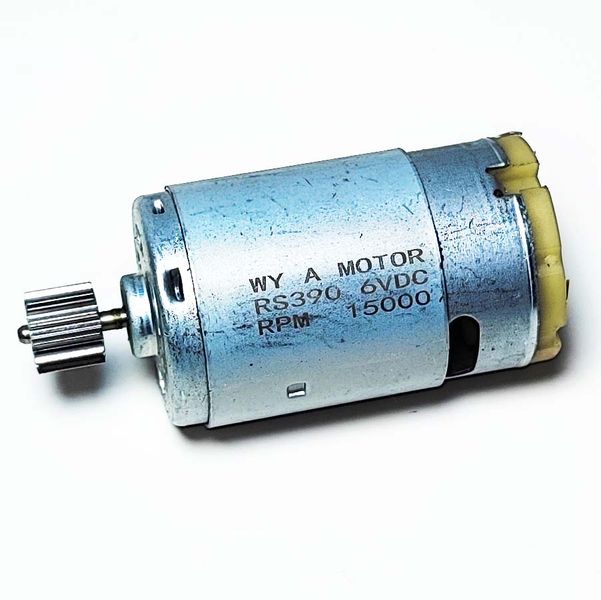 Мотор редуктора детского электромобиля 390 класса 15000 RPM 6V 10403 фото