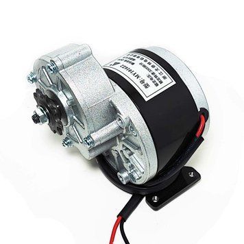 Електромотор 12V 250W 28Ah з планетарним редуктором 1492 фото