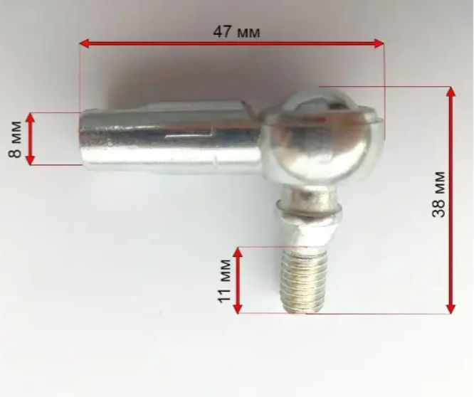 Рулевая тяга для детского квадроцикла 8mm 51/106 2248 фото