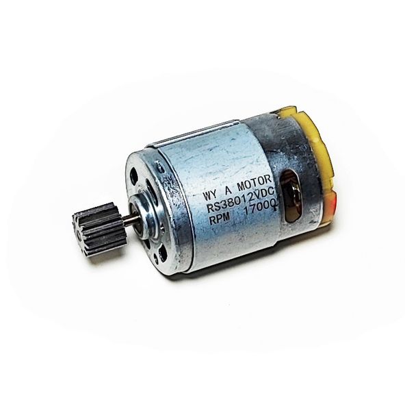 Мотор 12V 17000 rpm 380 rs для дитячого електромобіля 9307 фото