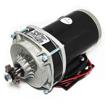 Мотор постійного струму 36 вольт 750 ват редукторний 500rpm 1903 фото