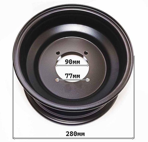 Диск квадроцикла 21х7.00-10 вал90 4 болта 2171090 фото