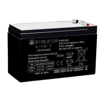 Аккумулятор Xinleina 12v 7Ah 6-FM-7 для детского электромобиля 1456 фото