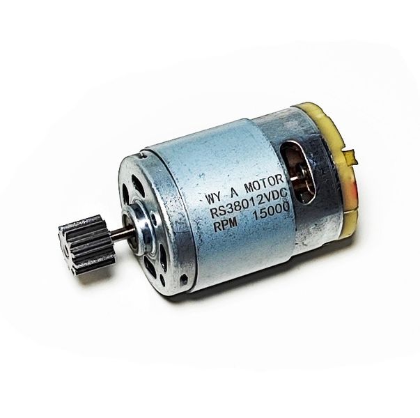 Мотор редуктора дитячого електромобіля Bambi 12V 380 класу 15000 RPM 9051 фото