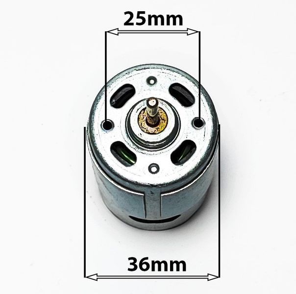 Электромотор для детского электромобиля RS570 12V 10000rpm 2922 фото