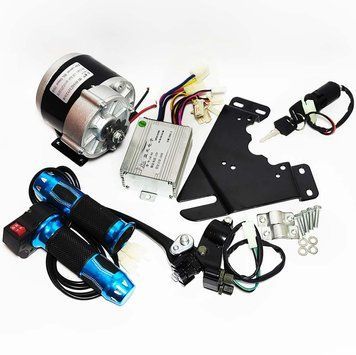 Электронабор для велосипеда самоката 12V 250W редукторный MY1016Z 1657 фото