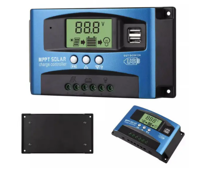 Контролер для сонячної панелі MPPT 40 ампер Режим 12 24 вольти 2613 фото