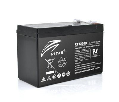 Акумуляторна батарея AGM RITAR 12 V 9 Ah 151х65х94(100)мм 3130 фото