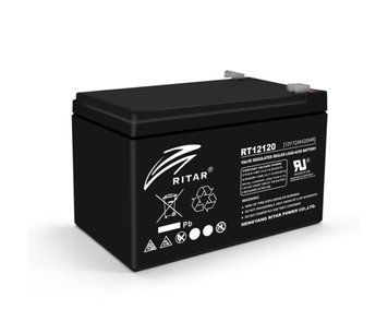 Аккумуляторная батарея AGM RITAR 12V 12Ah 151х98х95(101)мм 3131 фото