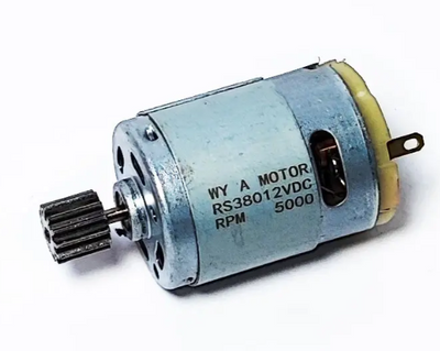 Мотор для кермового редуктора дитячого електромобіля RS380 12V 5000 rpm 2470 фото