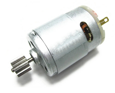 Мотор кермового редуктора 12V 7000 rpm 380 rs для дитячого електромобіля 2471 фото