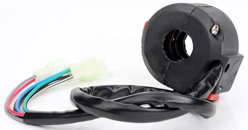 Блок на руль 8 контактов 6+2 1619 фото