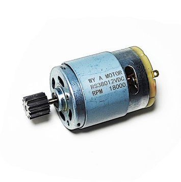 Мотор 12V 18000 rpm RS380 для детского электромобиля 1584 фото