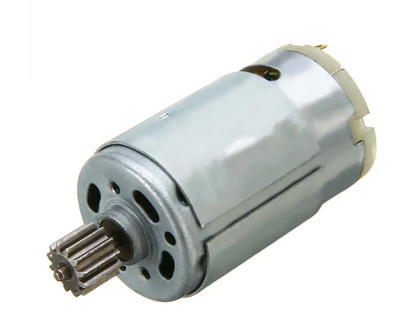 Мотор RS390 12V 6600rpm для кермового редуктора дитячого електромобіля 2475 фото