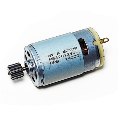 Мотор редуктора 12V 390 класу 14000 RPM дитячого електромобіля 93021 фото