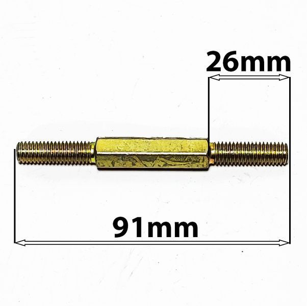 Пара рулевых тяг детского квадроцикла 8mm 91-36mm 1775 фото