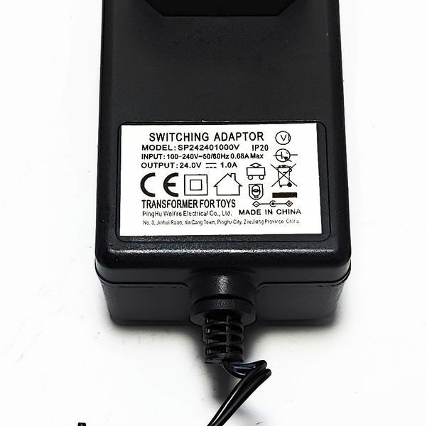 Зарядное устройство Weelye 24V 1000mAh для детского электромобиля 1777 фото