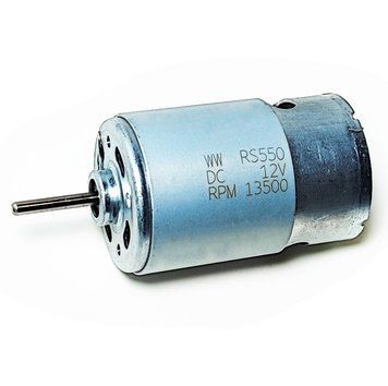 Мотор 12V 13500 оборотов для редуктора детского электромобиля 550 класса 1940 фото