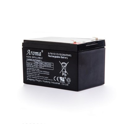 Аккумулятор Aroma 12v 10Ah 6-FM-10 для детского электромобиля 9121 фото